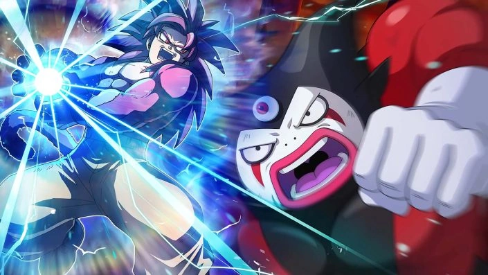 Königh Gomah & Super-Saiyajin 4 Son-Goku