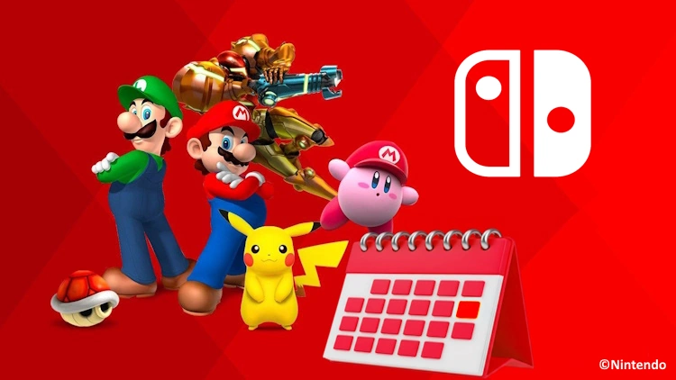 Nintendo Release-Kalender